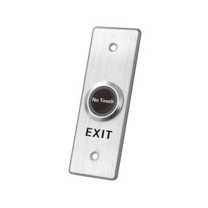 LED Changeable Touchless Exit Button With No Touch Screen Various Wires Attached