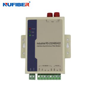 RS485 RS422 RS232 Serial To Fiber Optic Converter MM Duplex 2km GM168MM-F2