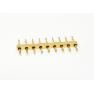 Gold Plated Hermetically Sealed Connectors 9 Pins With Dc 50 Ghz Frequency
