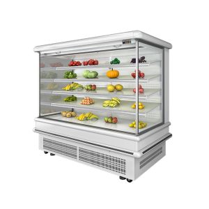 2.5m Supermarket Wall Display Fridge Showcase Multi Deck Chillers For Milk And