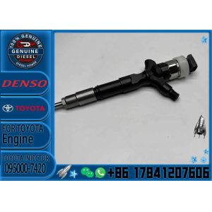 Huida genuine and OEM Fuel Diesel Common Rail Injector 23670-30250 095000-7420