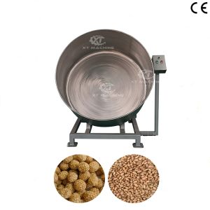 China 100kg/h Capacity SUS304 Peanut Coating Machine For Low Noise Non-Pollution And Easy To Clean Nut Processing on sale