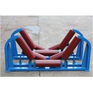 Support Belt 89mm Diamater Conveyor Idler Roller Set For Belt Machine