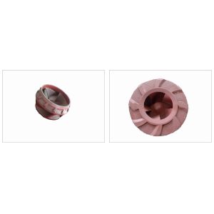 8/6E Slurry Pump Impeller R08 R26 Natural Rubber Impeller