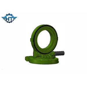 Enclosed Dual Axis Solar Tracker Slew Drive Worm Gear Slewing For PV Mounting