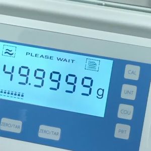 0.0001g 0.1mg Laboratory Testing Equipment High Precision Electronic Analytical Balance