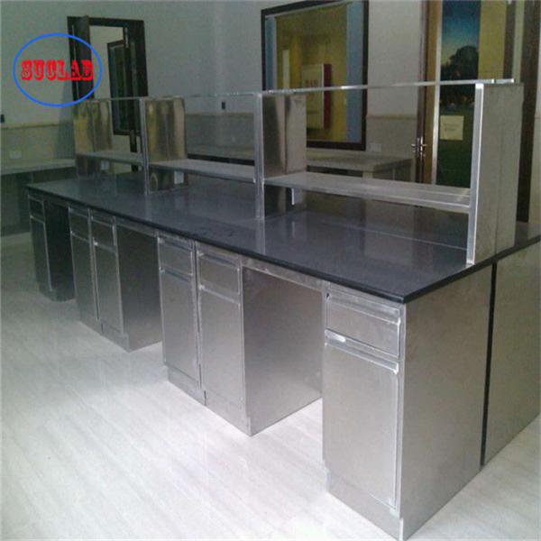 Quality Durable Laboratory Benches Supporting 300kg Load Capacity and Bolt Connection wholesale