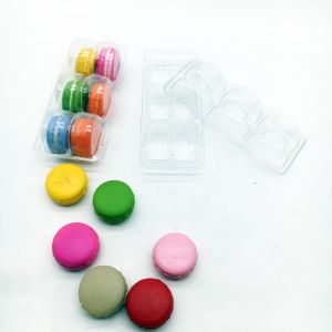 Customized food blister packaging macaron /candy/cookie/chocolate plastic  pack tray