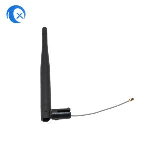 Factory Direct 3dBi Black Rubber Duck External Antenna with VSWR 1.5~2 and