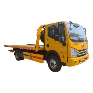 China China Rollback Flatbed Wrecker Tow Truck Towing Car Recovery Truck One to Two Equipment on sale