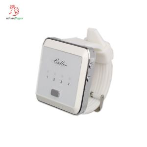 Cheap China export beautiful cheap easy to operate wireless calling system wrist watch receiver for sale