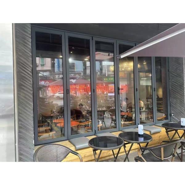 DERCHI Bifold Windows with 2 Square Meters Minimum Order and Customization