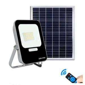 200W Ip65 Rechargeable Led Solar Dusk To Dawn Floodlight waterproof super bright