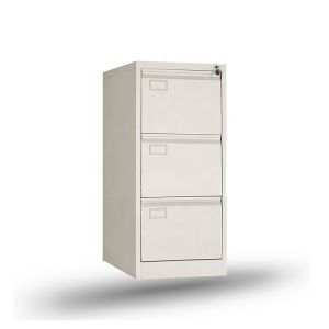 Black White Waterproof Sturdy 3 Layers Lateral File Cabinet