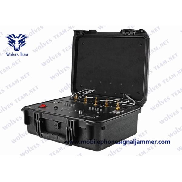 Military Suitcase Waterproof Outdoor Portable RF GPS WIFI Signal UAV Drone