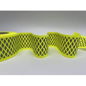 With Pattern Heat Transfer Reflective Tape Widely Used In Workwear Sports Wear