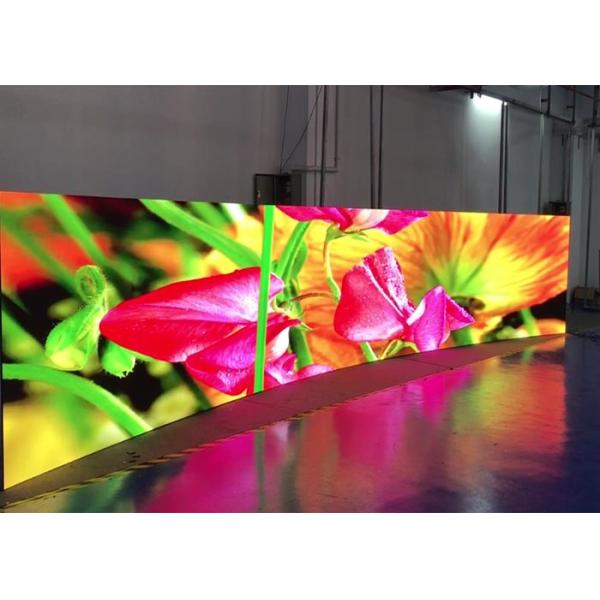 P4 Curved Flexible Led Display Screen 240x120mm For Advertising