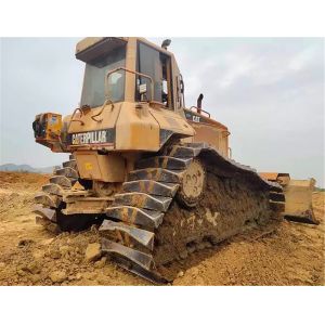 Used Swamp Bulldozer Cat D6n in Stock, Secondhand Pyramid Track Dozer Caterpilla