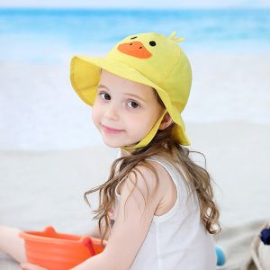 UPF 50+ Childrens Bucket Hats Double Sided