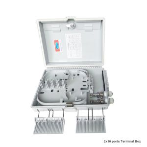 HDX-09A Fiber Optic Termination Box 16 port optical fiber distribution box FTTX