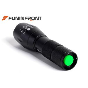 10W Cree XM-L T6 or L2 Handheld Zoom LED Flashlight Portable with 5 Light Modes