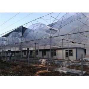China Intelligent Commercial Greenhouse Kits Hot Galvanized Skeleton Designed on sale