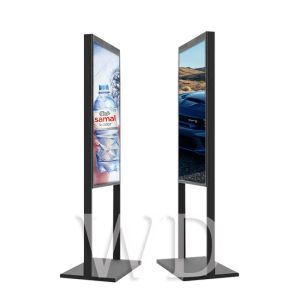 China Aluminum Structure 2160P 2500nits Indoor Digital Signage Floor Standing on sale