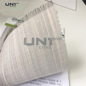 Horse Tail Woven Interlining Fabric For Uniform And Business Casual Suits