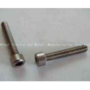 Cheap socket hexagon screw.Copper,iron,SS，AL,size according to the sample or drawings. for sale