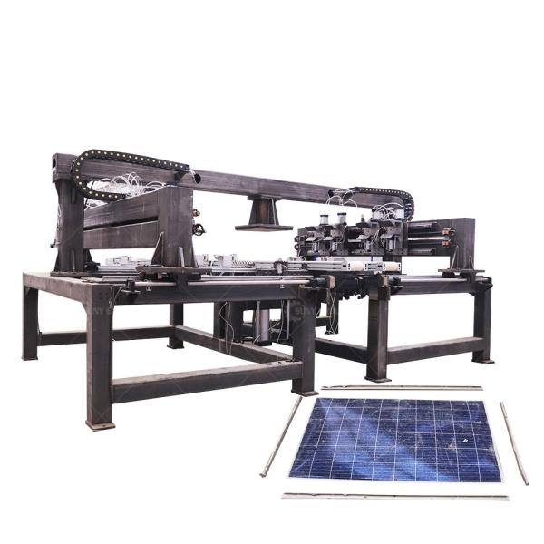 Motor-driven Solar Panel Frame Removing Recycling Machine for Efficiency and