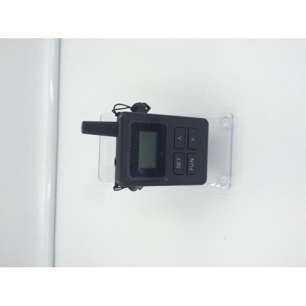 Quality E8 Ear - Hanging Wireless Tour Guide System Transmitter & Receiver For Tourist Reception wholesale