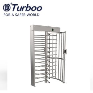 DC Brushless Automatic Stainless Steel Turnstiles 35 Persons / Min Transit Speed