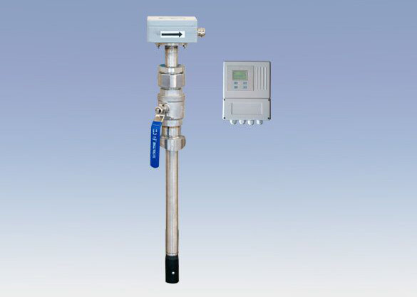 insertion inserted type electromagnetic flow meter welding connection no ball