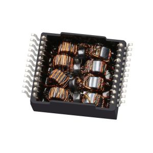LP5008ANLE Single Port 1000 BASE-T SMT 24 Pin Telecom Transformer Modules