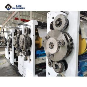 Corrugated Cardboard Box Flexo Printer Slotter Die Cutter PLC Control CE