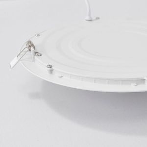 Adjustable CCT LED Round Panel Light with 120LM/W, 50000 Hours Lifespan,