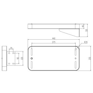 RFID Gate Reader with 5%-95% Humidity UHF RFID Gate Reader for Clothing Retail