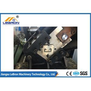 Blue color 2018 new type Solar Strut Roll Forming Machine PLC control system