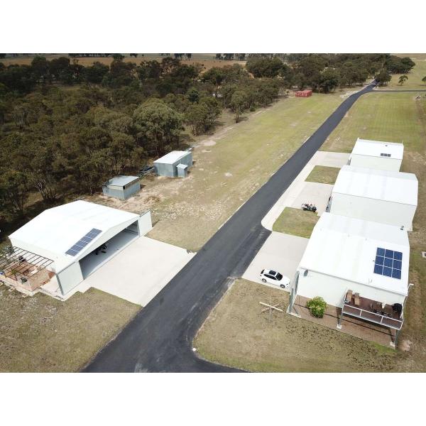 Portal Frame Aircraft Hangar Steel Buildings Light Steel Structure Building Construction