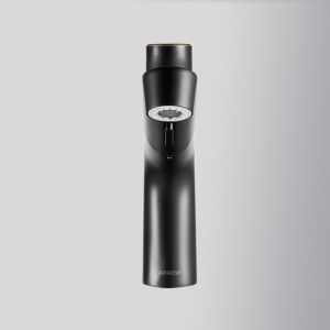 Matte Black Bathroom Brass Basin Faucets 207mm Height Polished Surface