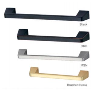 Cabinet Bathroom Zinc Alloy Pull Handles Knobs Wardrobe Closet Handle For