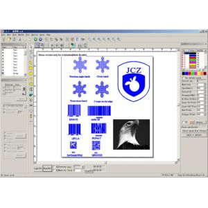 EZCAD2 Laser Engraving Software With Camera / Fly Mark / Double Axis