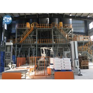 Automatic Dry Mortar Plant Robot Packaging System And Palletizing Machine