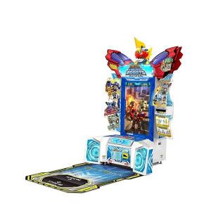Robots Transform Indoor Amusement Kids Arcade Machine