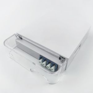 2 Cores LC/UPC Plastic Fiber Optic Face Plate Socket Panel for Indoor in FTTH