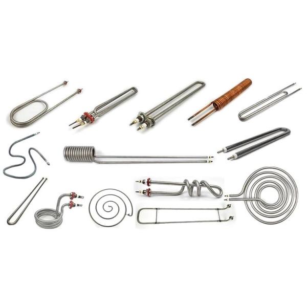 Tubular Spiral 110V 220V Water Coil Heater With SUS304 Sheath