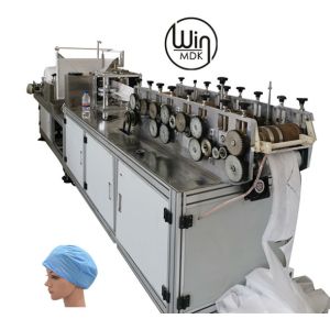 Cheap 160pcs/Min Doctor Cap Making Machine , 17inch Surgeon Cap Making Machine for sale