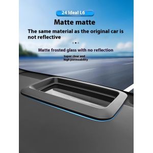 Decorative Plastic Dashboard HUD Head-Up Protective Cover for Li L7 L8 L9 Auto