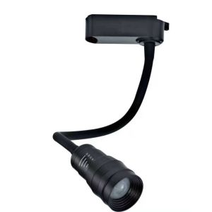 triac dimmable hose showcase 10W led tracklight flexible angle adjustment COB