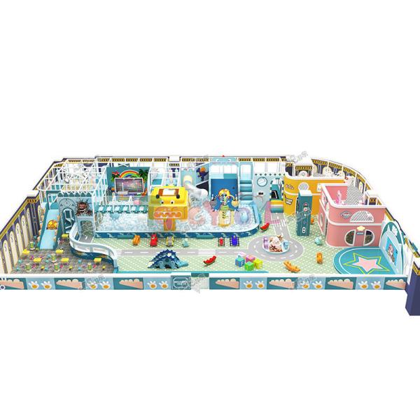 Vivid Colors Indoor Playground Equipment Customized Childrens Indoor Play